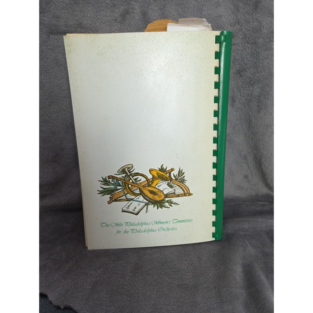 The Philadelphia Orchestra Cookbook PA Vintage 1980s - Picture 4 of 4